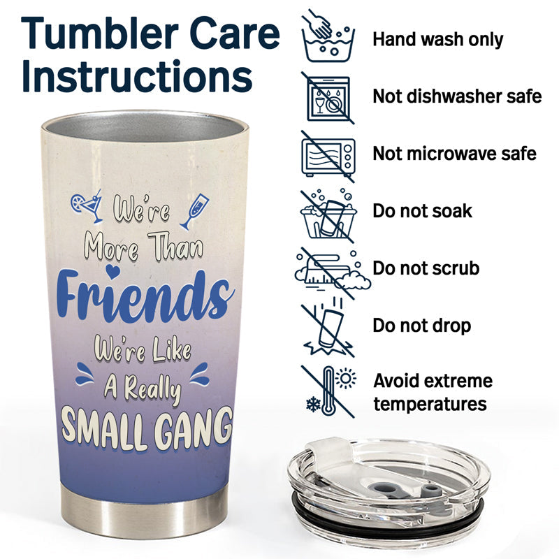 Friendship Trouble When We're Together - Gift For Bestie - Personalized Custom Tumbler