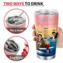 Best Friends This Is Us A Little Bit Of Crazy Friendship - Gift For Bestie - Personalized Custom Tumbler