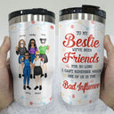 We're More Than Friends - Gift For Bestie - Personalized Custom Triple 3 In 1 Can Cooler