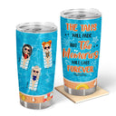 Bestie Swimming Pool The Memories Will Last Forever - Personalized Custom Tumbler