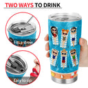 Bestie Swimming Pool The Memories Will Last Forever - Personalized Custom Tumbler