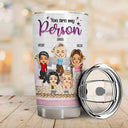 Best Friends Are The Sisters We Choose For Ourselves - Gift For Bestie - Personalized Custom Tumbler