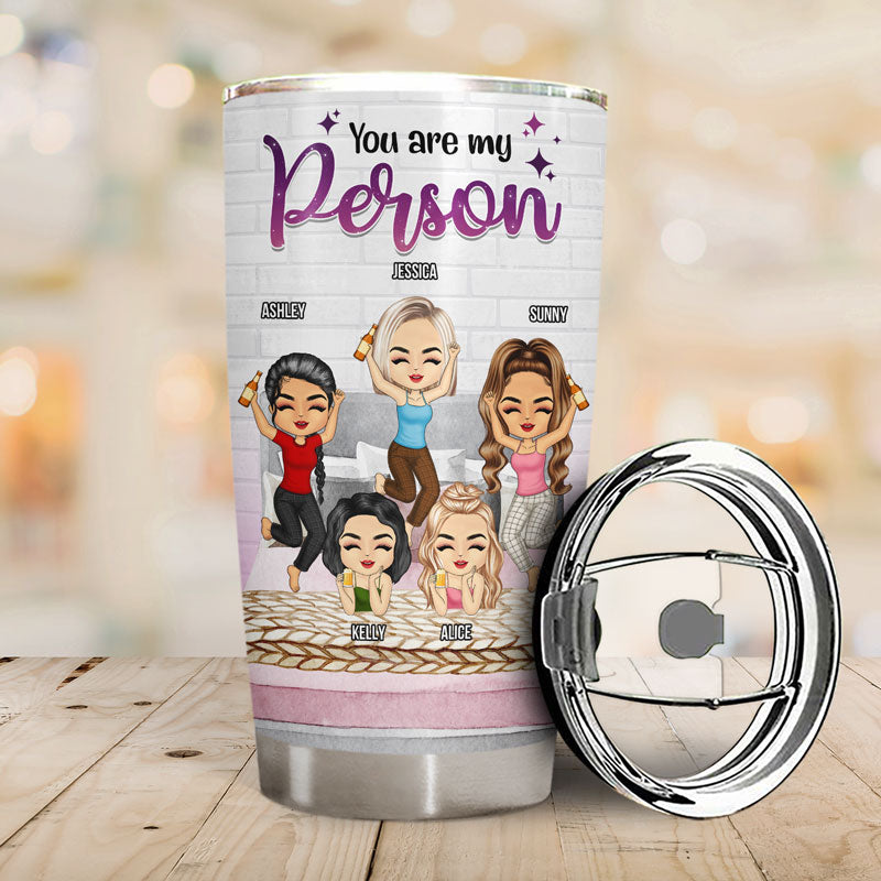 Best Friends Are The Sisters We Choose For Ourselves - Gift For Bestie - Personalized Custom Tumbler