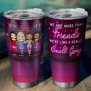 BFF We're Trouble When We're Together - Gift For Bestie - Personalized Custom 30 Oz Tumbler