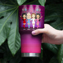 BFF We're Trouble When We're Together - Gift For Bestie - Personalized Custom 30 Oz Tumbler