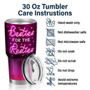 BFF We're Trouble When We're Together - Gift For Bestie - Personalized Custom 30 Oz Tumbler