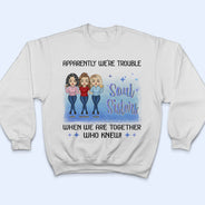 Le lien entre frères et sœurs ne se brise jamais ! Cadeau pour frères et sœurs et meilleurs amis ! T-shirt personnalisé