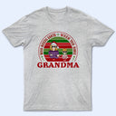 Family Who Needs Santa - Christmas Gift For Parents & Grandparents - Personalized Custom T Shirt