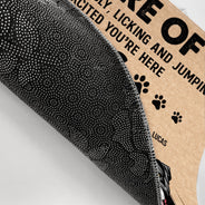 Pet Lovers Beware Of Dogs Cats - Gift For Dog & Cat Lovers - Personalized Custom Doormat
