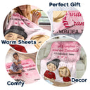 It's A Beautiful Thing - Gift For Grandma - Personalized Custom Fleece Blanket