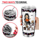 Pet Lover My Life Is Ruled By Dogs And Cats - Gift For Dog & Cat Lovers - Personalized Custom Tumbler