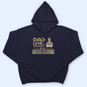 Dad Level Unlocked - Gift For Dad - Personalized Custom T Shirt