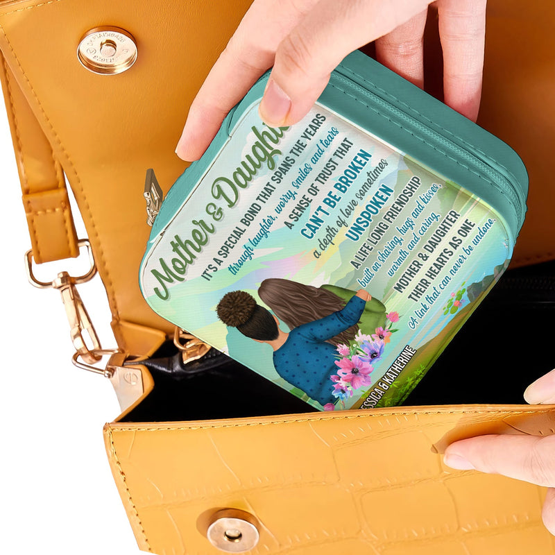Mother & Daughter It's A Special Bond That Spans The Years - Gift For Mother - Personalized Custom Jewelry Box