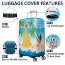 Juste une fille qui aime la plage - Cadeau pour vous-même, cadeau pour femme - Housse de bagage personnalisée