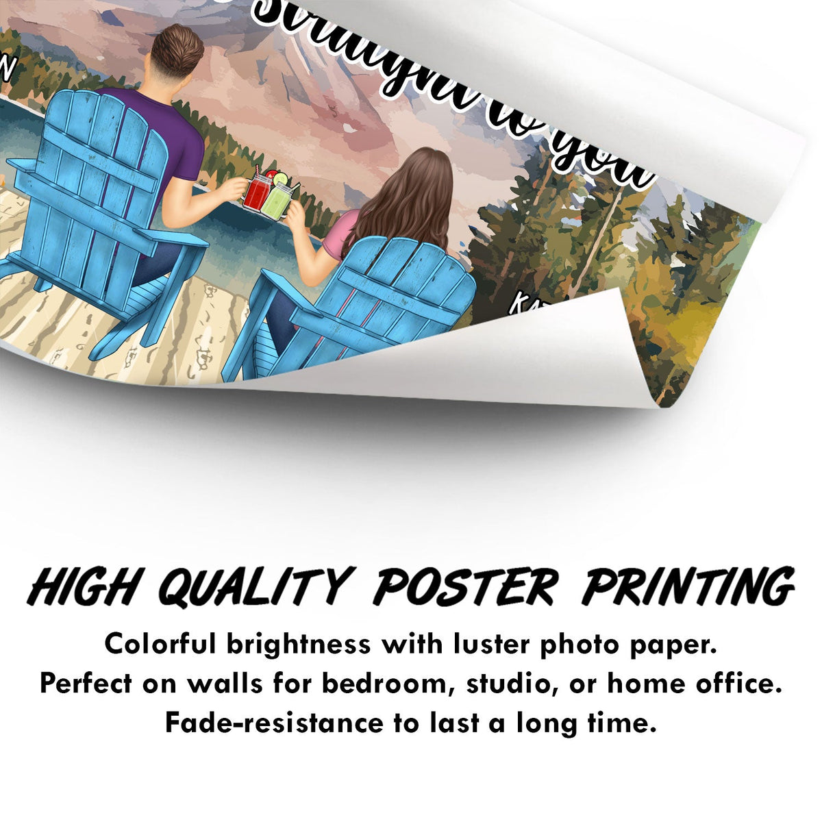 You & Me We Got This - Gift For Couple, Husband Wife - Personalized Custom Poster