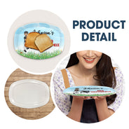 Grilling Plate Awesome BBQ - Gift For Yourself, Gift For Man - Personalized Custom Plate