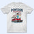 Pontoon Captain Stars & Stripes - Gift For Pontoon Owners - Personalized Custom T Shirt