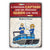 Pontoon Captain & Pontoon Queen Live Here - Gift For Pontoon Owner - Personalized Classic Metal Signs