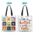 Life Is Better With Cat - Gift For Cat Lovers - Personalized Zippered Canvas Bag