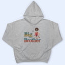 Big Sister Little Sister Title Pattern - Matching Sibling Sister Brother Gift - Personalized T Shirt