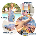 Cheers To Another Year Of Wonderful Place - Gift For Besties - Personalized Beach Towel