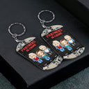 I Don't Speak English - Gift For Besties, Sisters - Personalized Aluminum Keychain