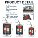 I Don't Speak English - Gift For Besties, Sisters - Personalized Aluminum Keychain