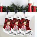 Santa's Favourite Kid - Christmas Gift For Grandkids, Children, Grandma, Grandpa - Personalized Christmas Stocking