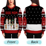 Best Dog Mom Ever - Gift For Dog Lovers - Personalized Unisex Ugly Sweater
