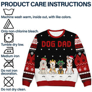 Best Dog Mom Ever - Gift For Dog Lovers - Personalized Unisex Ugly Sweater