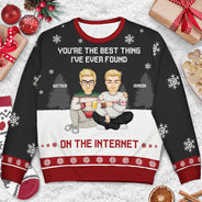 Tu es de loin mon préféré ! Cadeau pour couple ! Pull moche unisexe personnalisé