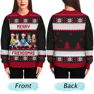 Joyeux Noël entre amis ! Cadeau de Noël pour vos amis ! Pull moche unisexe personnalisé