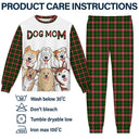 Dog Mom Dog Dad Cartoon Style - Gift For Dog Lovers - Personalized Unisex Pajamas Set
