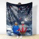 Sending You Love - Sympathy Gift To Comfort Those Grieving The Loss of A Loved One - Personalized Fleece Blanket