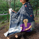 Sending You Love - Sympathy Gift To Comfort Those Grieving The Loss of A Loved One - Personalized Fleece Blanket