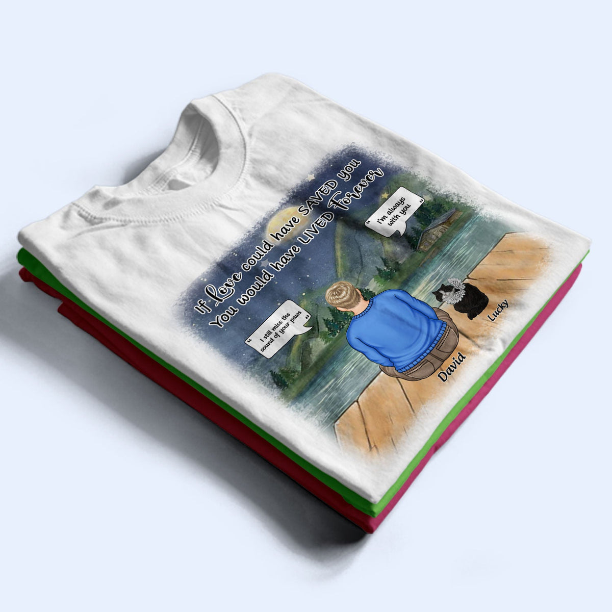 You Were My Favorite Hello - Memorial Gift For Pet Lovers - Personalized T Shirt