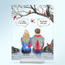 I Still Talk About You - Memorial Gift - Personalized Vertical Rectangle Acrylic Plaque