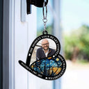 Custom Photo The Moment Your Heart Stopped - Memorial Gift For Family - Personalized Acrylic Keychain