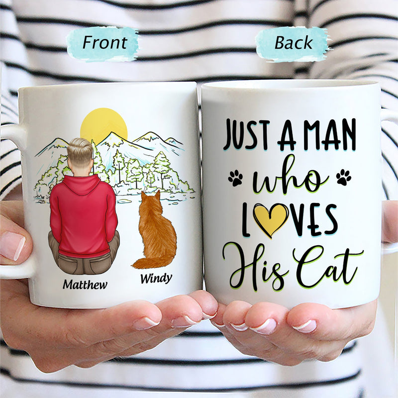 Life Is Better With The Cats - Gift For Cat Lovers - Personalized Mug