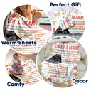 Custom Photo I May Be Just A Bump - Baby Shower Gift, Gift For First Mom - Personalized Fleece Blanket