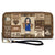 Book Hoarder - Gift For Book Reading Lovers - Personalized Leather Long Wallet