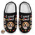 Custom Photo I Woof You - Gift For Dog Lovers - Personalized Fluffy Slippers