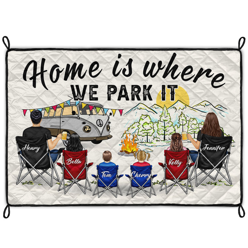 Making Memories One Campsite At A Time - Gift For Camping Lovers - Personalized Outdoor Waterproof Camping Picnic Blanket