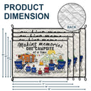 Making Memories One Campsite At A Time - Gift For Camping Lovers - Personalized Outdoor Waterproof Camping Picnic Blanket