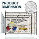 Home Is Where We Park It - Gift For Camping Lovers - Personalized Outdoor Waterproof Camping Picnic Blanket