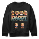 Gift For Husband,Gift For Father,Happy,Gift For Grandpa - Dad Est Grandpa Father 3D Cartoon - Personalized T Shirt