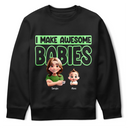 Gift For Husband,Gift For Yourself,Gift For Men,Gift For Father,Dad - Daughters (Adult),Dad - Daughters (Young),Dad - Sons,Dad - Children,New Dad,Love - Dad I Make Awesome Kids Babies - Personalized T Shirt