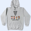 Dad - Children, Gift For Father, Happy - Dad Knows Where Mom Is - Personalized T Shirt