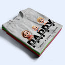 Gift For Father,Funny,Gift For Grandpa - Dad Papa The Man The Myth The Legend - Personalized T Shirt