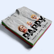 Gift For Father,Funny,Gift For Grandpa - Dad Papa The Man The Myth The Legend - Personalized T Shirt